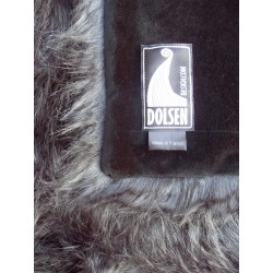 ostrich feathers imitation throw blanket Dolsen Design