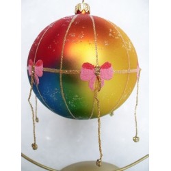 balloon glass handmade Christmas baubles decorations