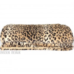 leopard faux fur blanket 140x180cm Leopard faux fur blanket