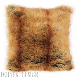 red fox faux fur cushion case 50x50cm red fox faux fur cushion case 50x50cm