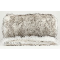 fall/winter arctic fox faux fur throw 140x180cm