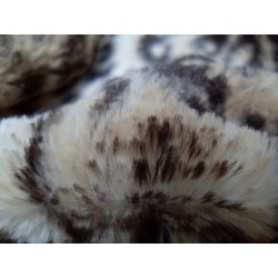 plaid van luipaard imitatiebont deken nep bont