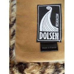 leopard faux fur throw blanket Dolsen Design